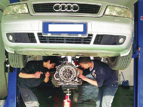 西安专业奥迪自动变速箱维修